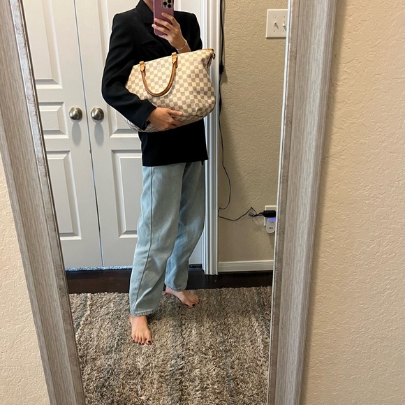 Louis Vuitton Damier Azur Riviera MM Zipper Handbag - Picture 3 of 16